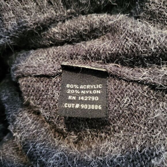 BCBGMAXAZRIA kimono poncho cowl neck sweater - Picture 7 of 7